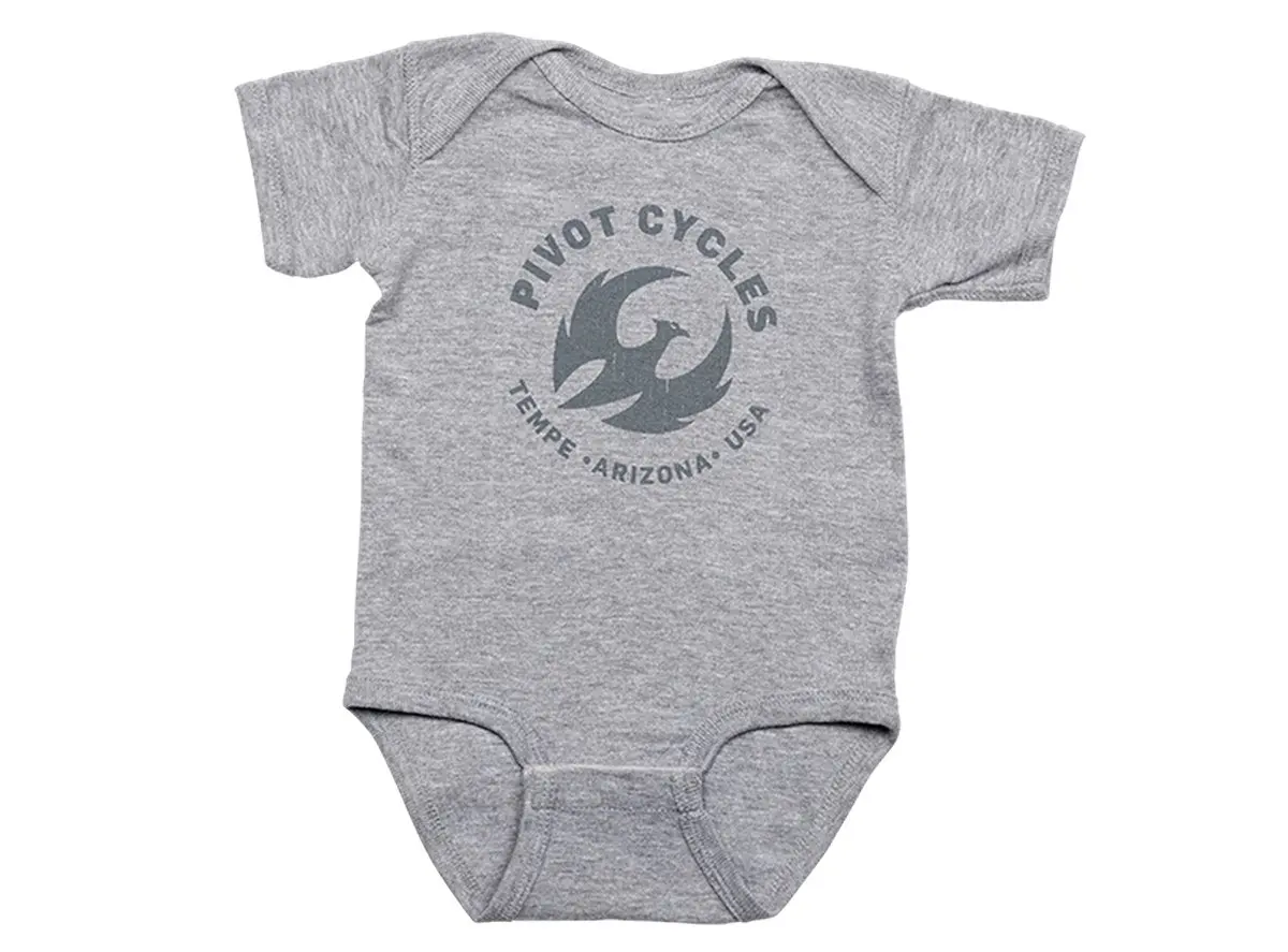 Pivot Phoenix Baby Body Suit - Gray 1