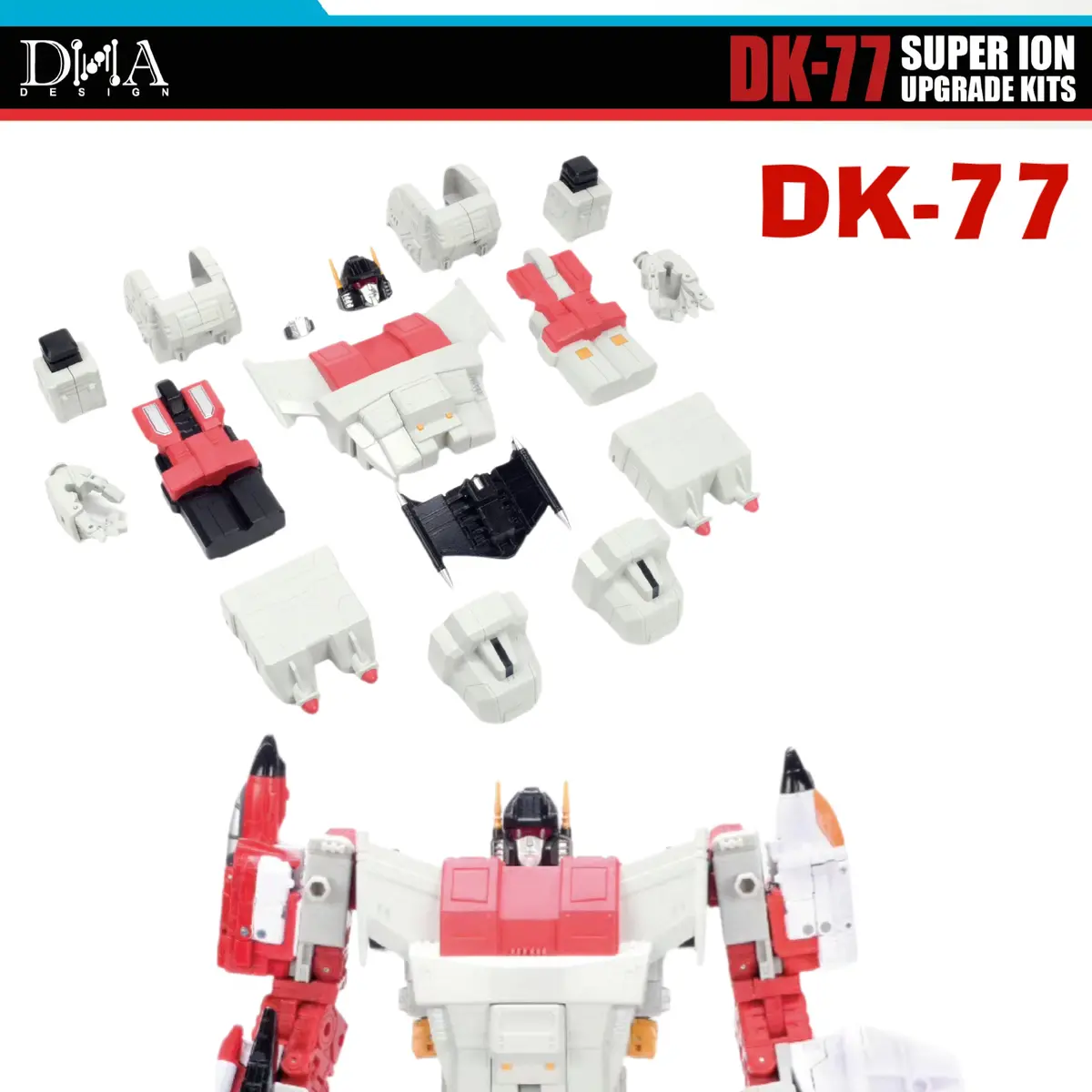 【Pre-Order】 Dna Design Dk-77 Dk77 Age Of The Primes Aotp Superion Combiner Upgrade Kits 1