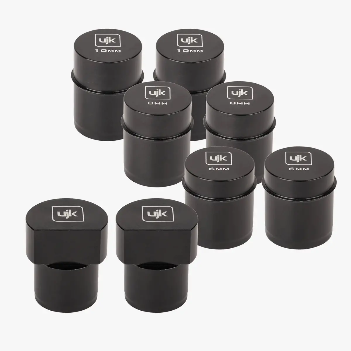 Ujk Tools Complete Set Of 8 Low Profile Dogs 113788 1