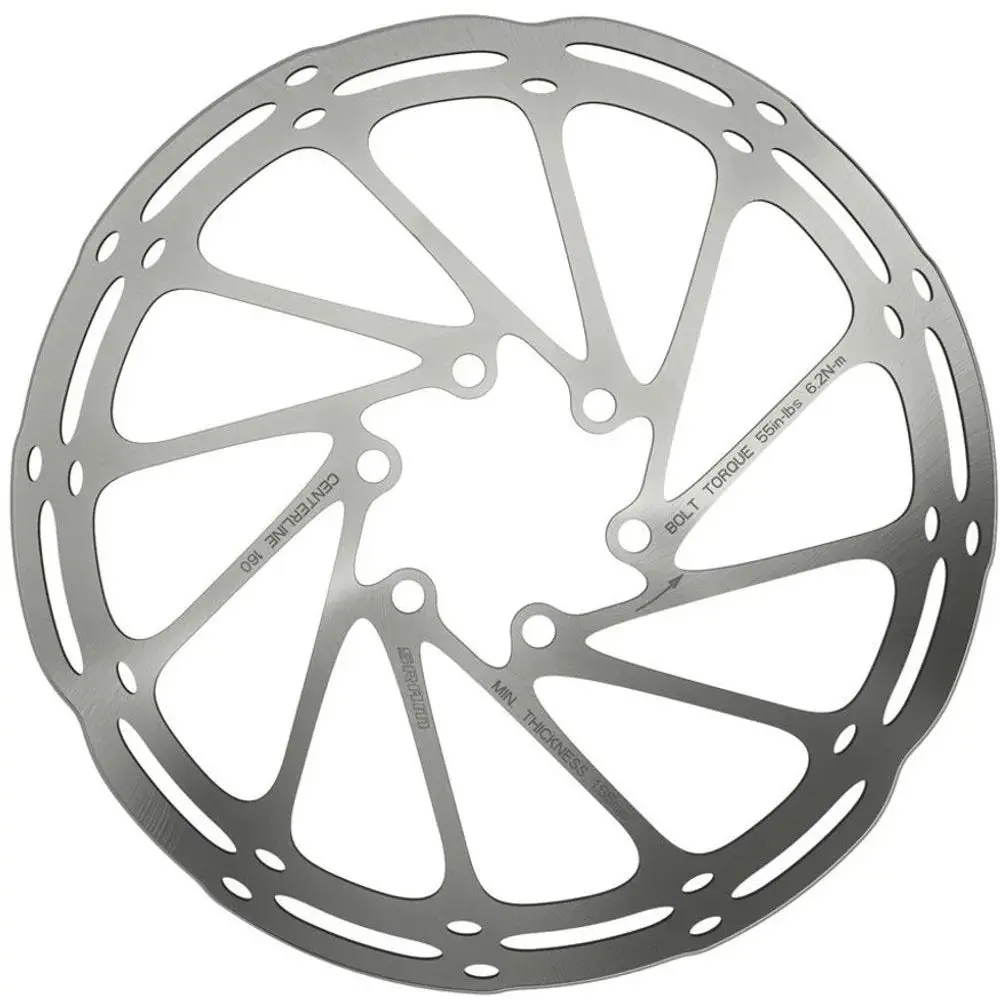 Sram Centerline 6-Bolt Rotor - Rounded Edge - 2.0Mm 1