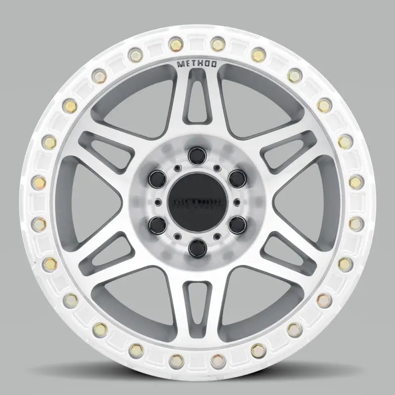 Method Mr106 Beadlock-Style Alloy Wheel – 17X9", -44Mm Offset, 8X6.5" (130.81Mm) Bolt Circle, Machined Face With Clear Coat 1