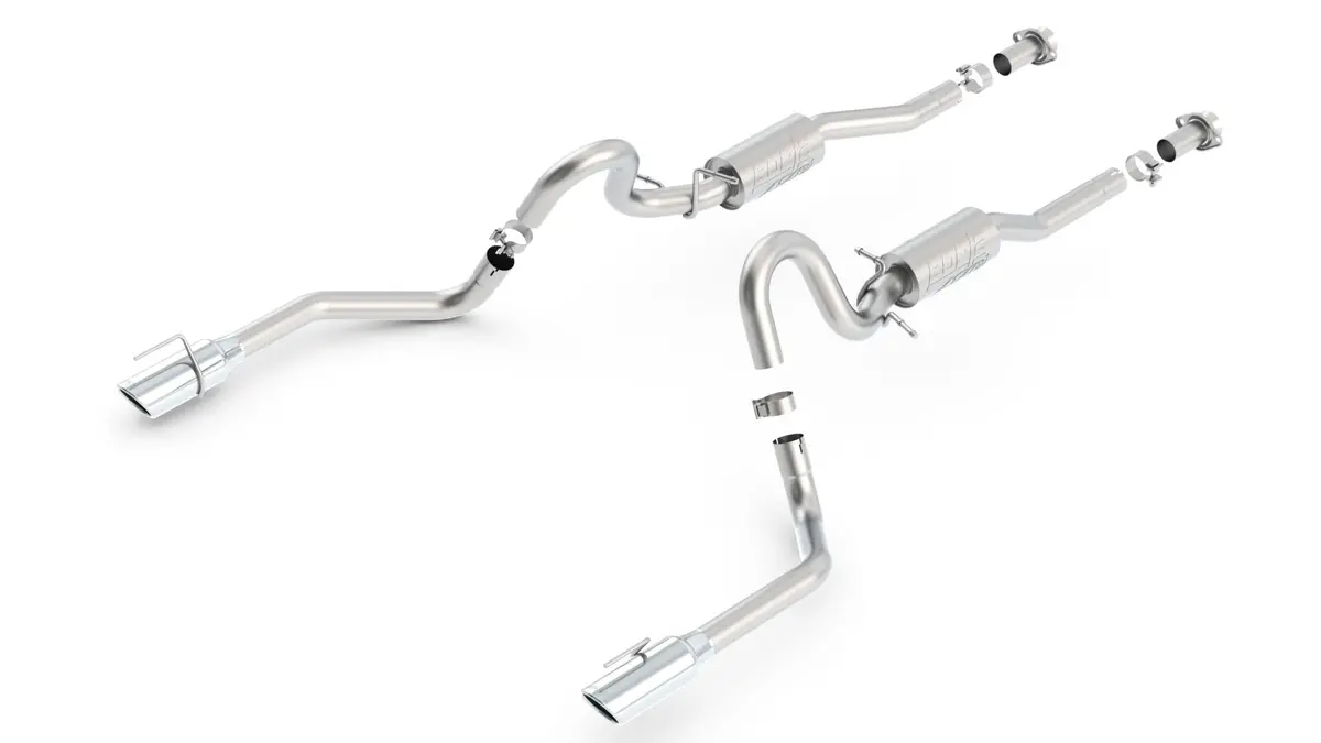 Borla Atak Cat-Back Exhaust System – Aggressive Sound Tuning For 1999–2004 Ford Mustang Gt 1