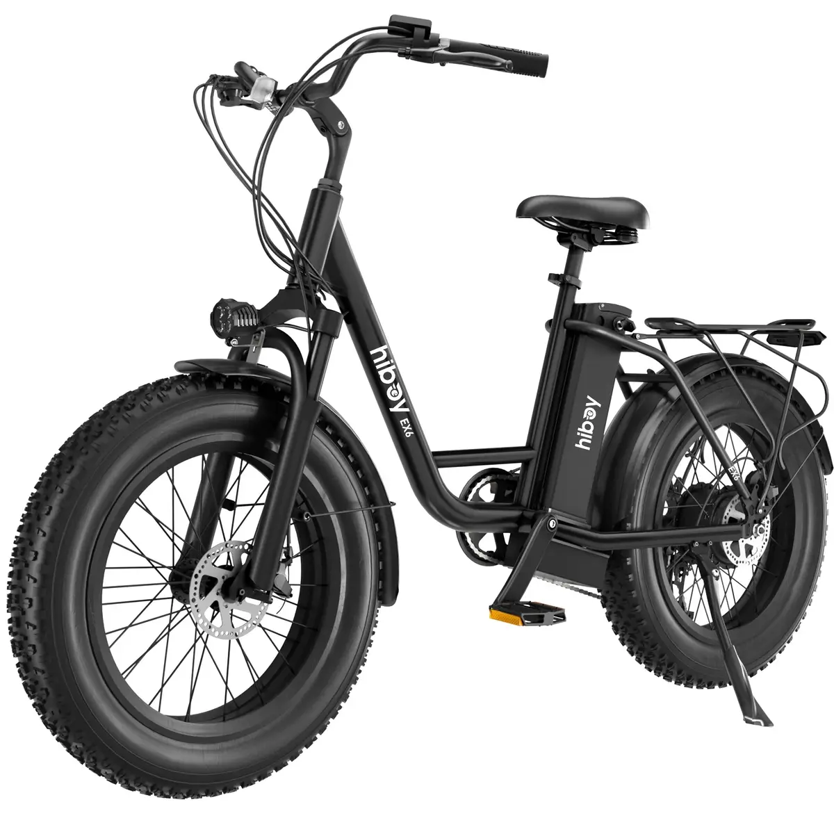 Hiboy Ex6 Step-Thru Fat Tire Electric Bike Black 1