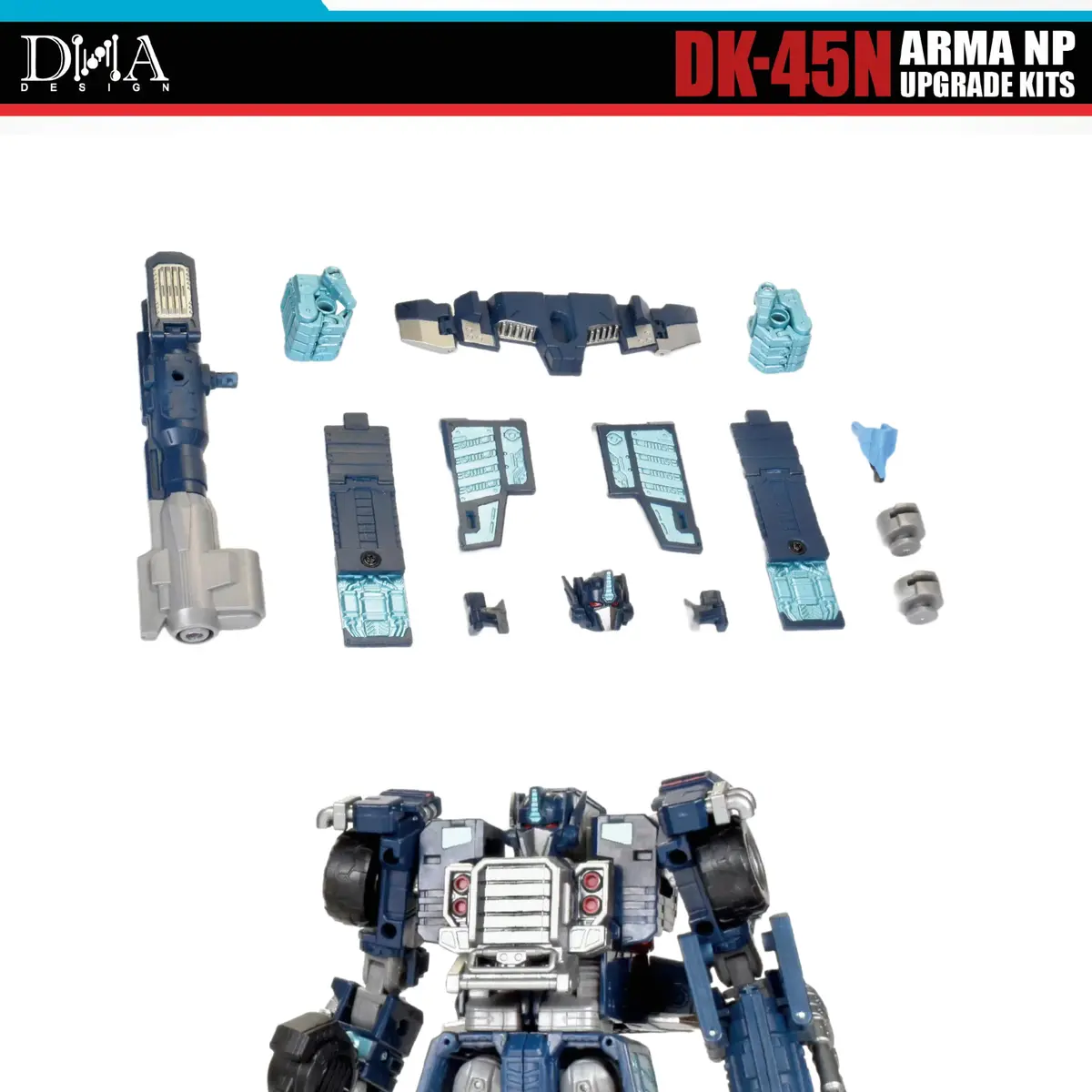 【Pre-Order】Dna Design Dk-45N Dk45n Arma Np For Legacy Armada Nemesis Prime Upgrade Kits 1
