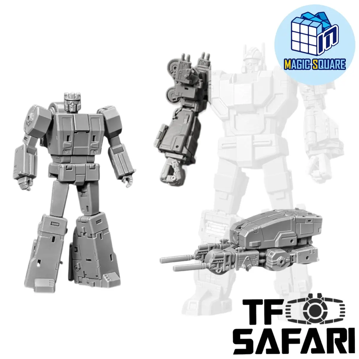【Pre-Order】Magic Square Ms-Toys Ms-B66 Msb66 Eniac No.4 (G1 Afterburner / Technobots / Computron) 10Cm / 4" 1