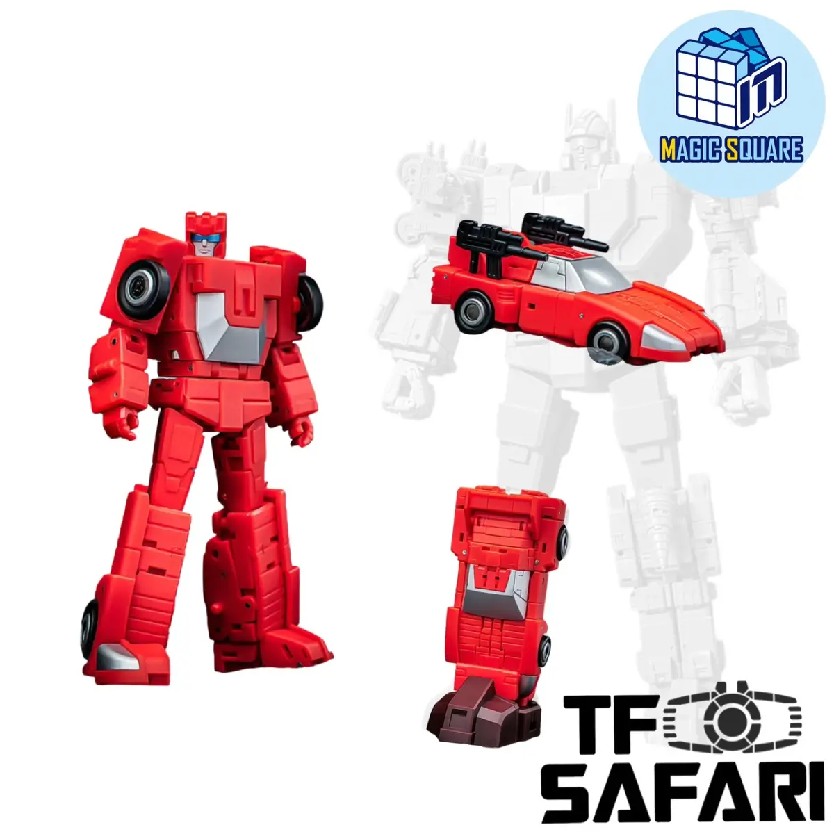 Magic Square Ms-Toys Ms-B63 Msb63 Eniac No.1 (G1 Lightspeed / Technobots / Computron) 10Cm / 4" 1