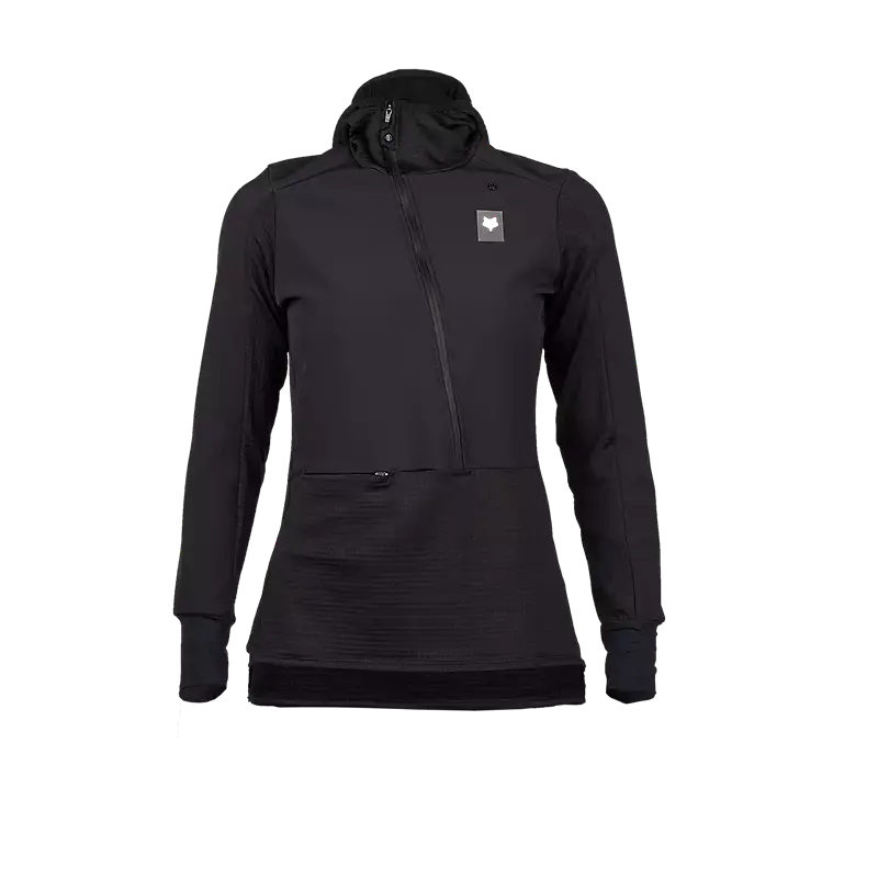 Fox Racing Defend Thermal Hoodie - Womens - Black 1