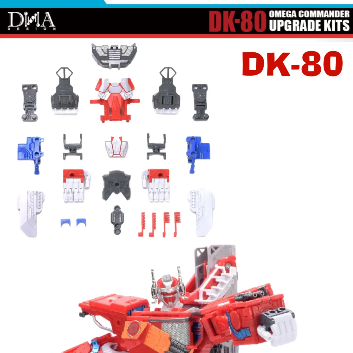 Dna Design Dk80 Dk-80 For Omega Commander Upgrade Kits 1