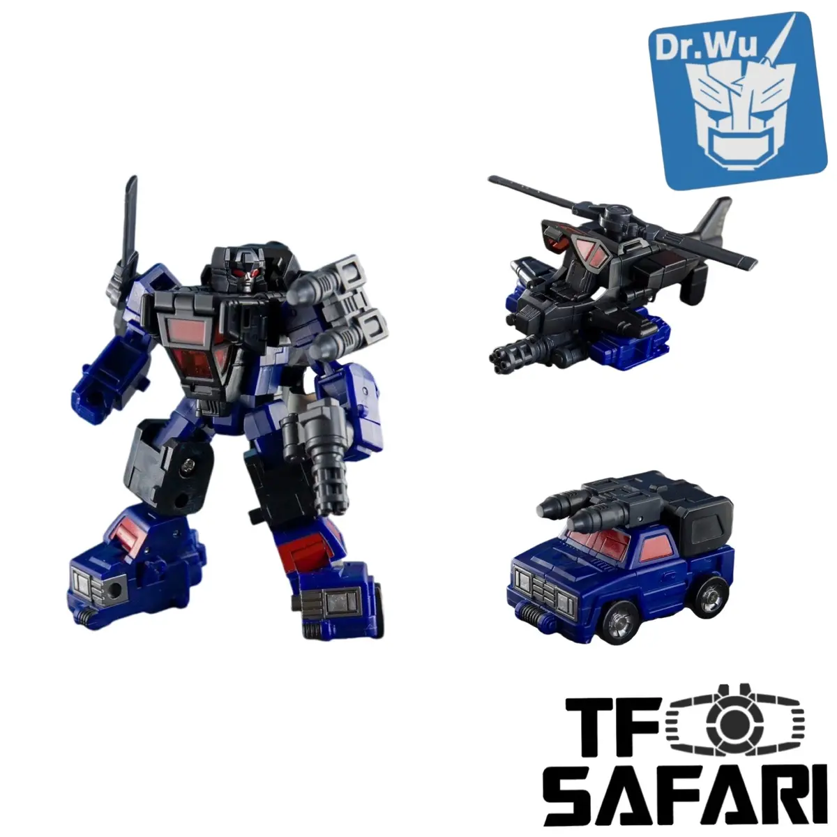 Dr.Wu Dwes02b Dw-Es02b Trap Maker ( Battletrap Duocon) Dr Wu G2 Black Version7cm / 2.8" 1