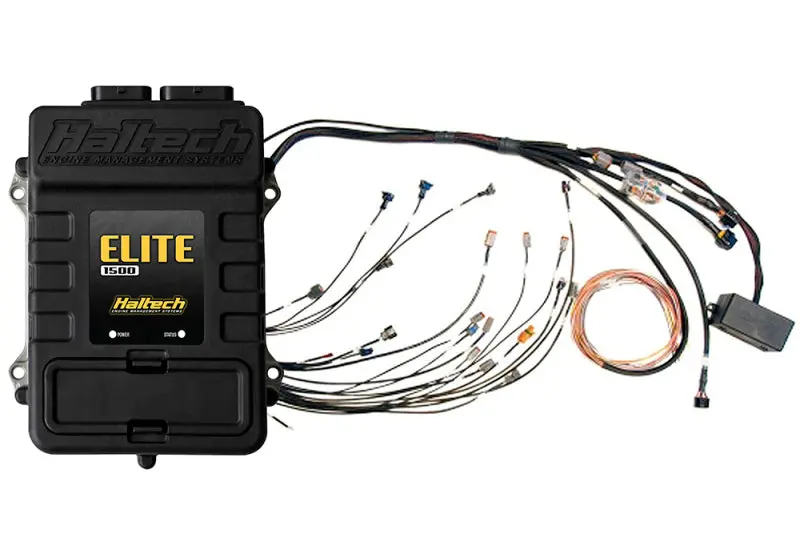 Haltech Elite 1500 Ecu Harness Kit – Mitsubishi 4G63-Specific, Includes 2G Cas & Square Ev1 Injector Connectors 1