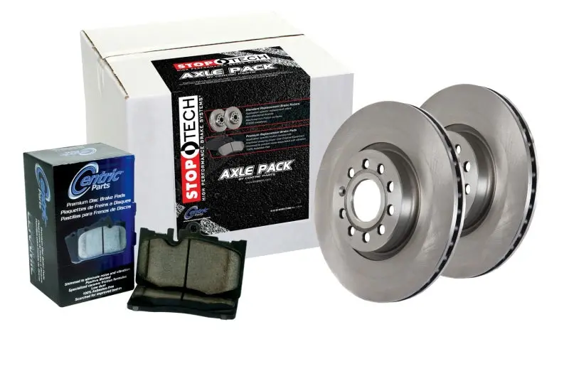 Centric Oe-Grade Complete Brake Kit – Front And Rear Rotors & Pads (4-Wheel Set) 1