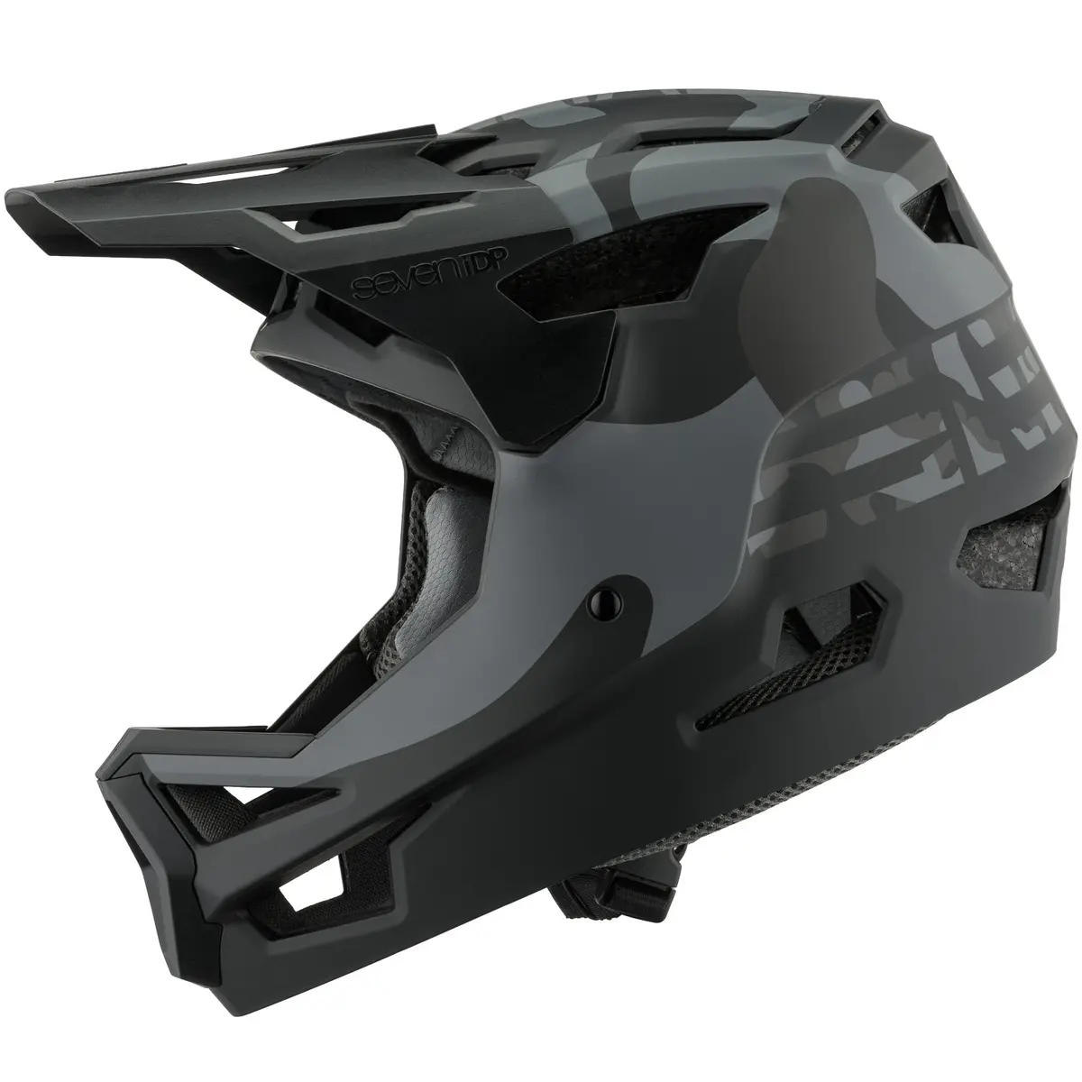 7 Idp Project 23 Abs Full Face Helmet - Matte Dark Camo 2