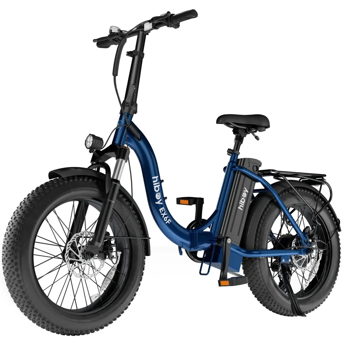 Hiboy Ex6 Step-Thru Fat Tire Electric Bike Blue 1