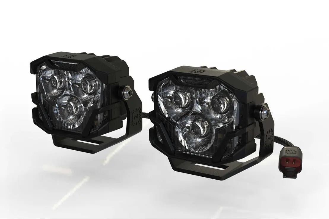 Morimoto 4Banger Led Pods: Hxb Spot Beam (Pair) 1