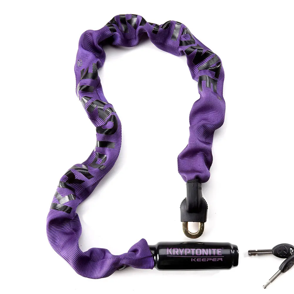 Kryptonite Keeper 785 Integrated Chain Lock - Purple 1