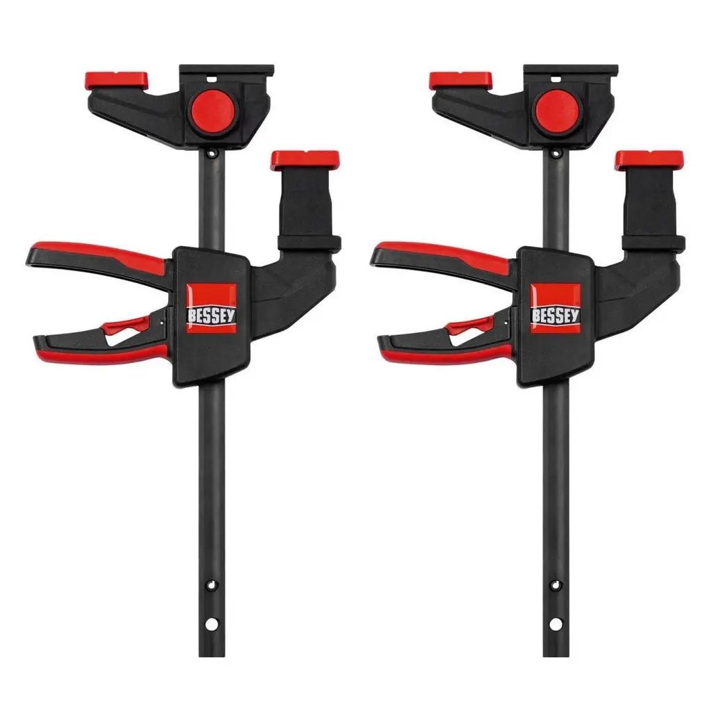 Bessey One-Handed Clamps 6 Inch For T-Slots Ezr-Set 1