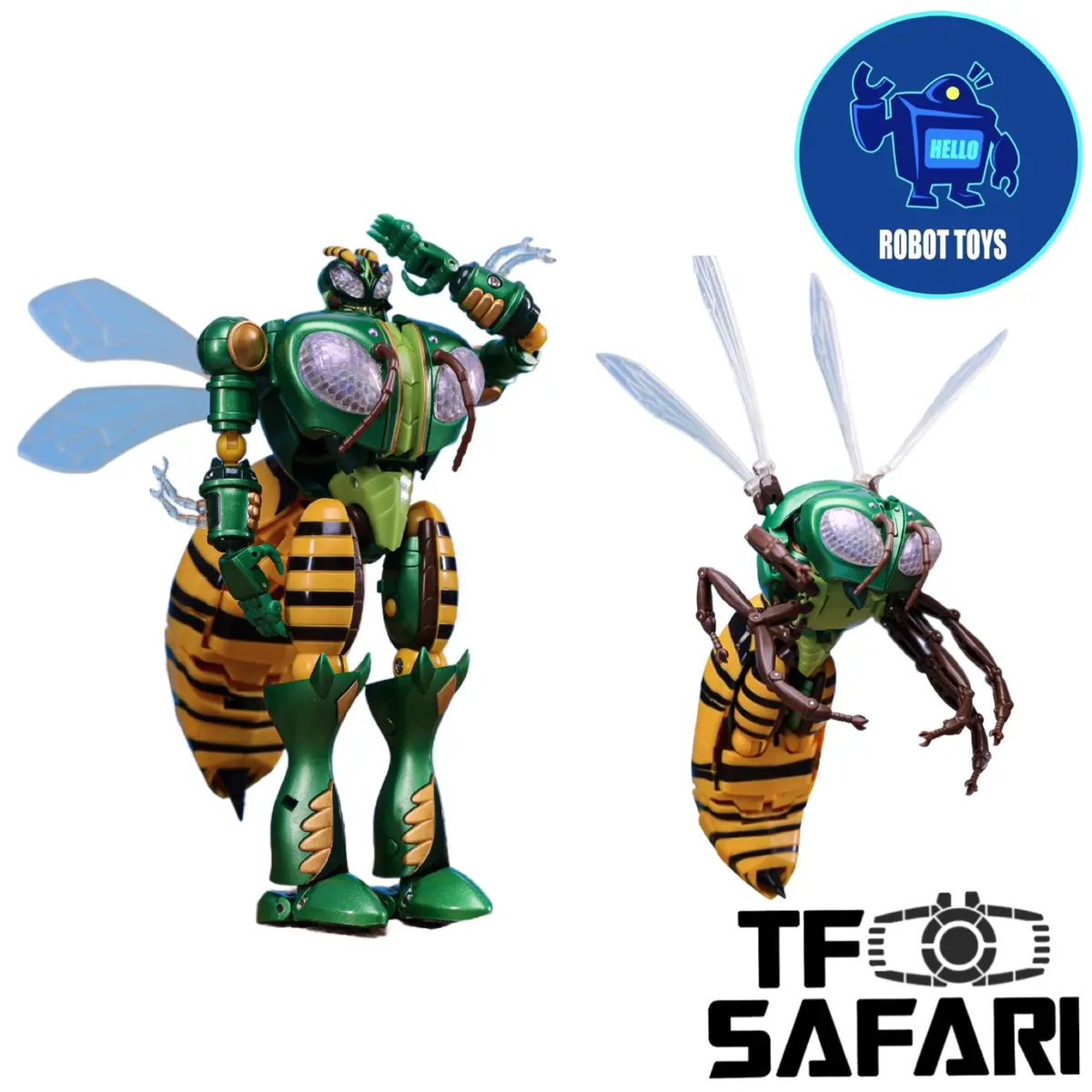 Robot Toys Rt-D02 Rtd02 Beedrill (Beast Wars Bw Waspinator) Mp Scale 18Cm / 7" 1