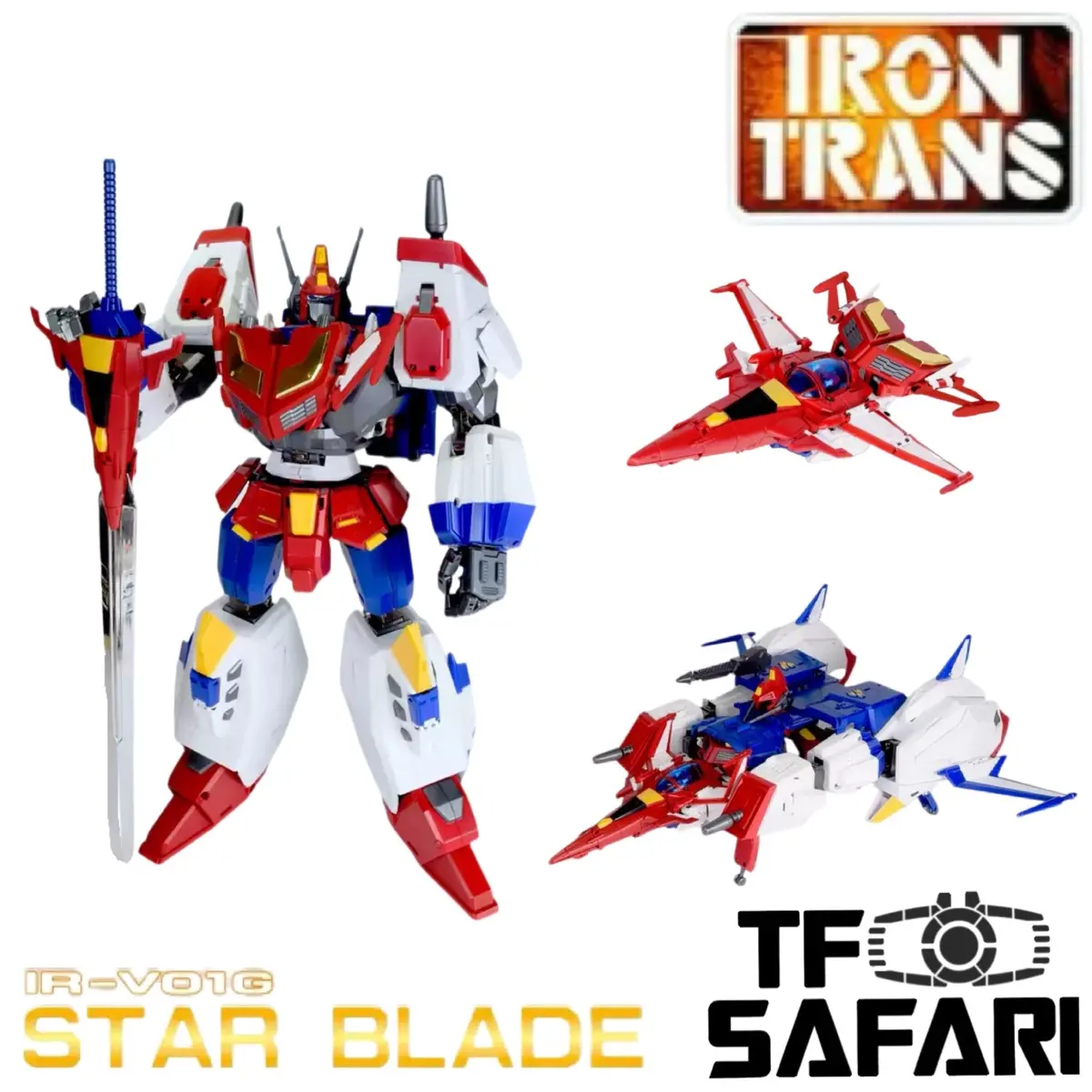 Irontrans Ir-V01g Irv01g Star Blade (Star Saber) Limited Version 35Cm / 14" 1