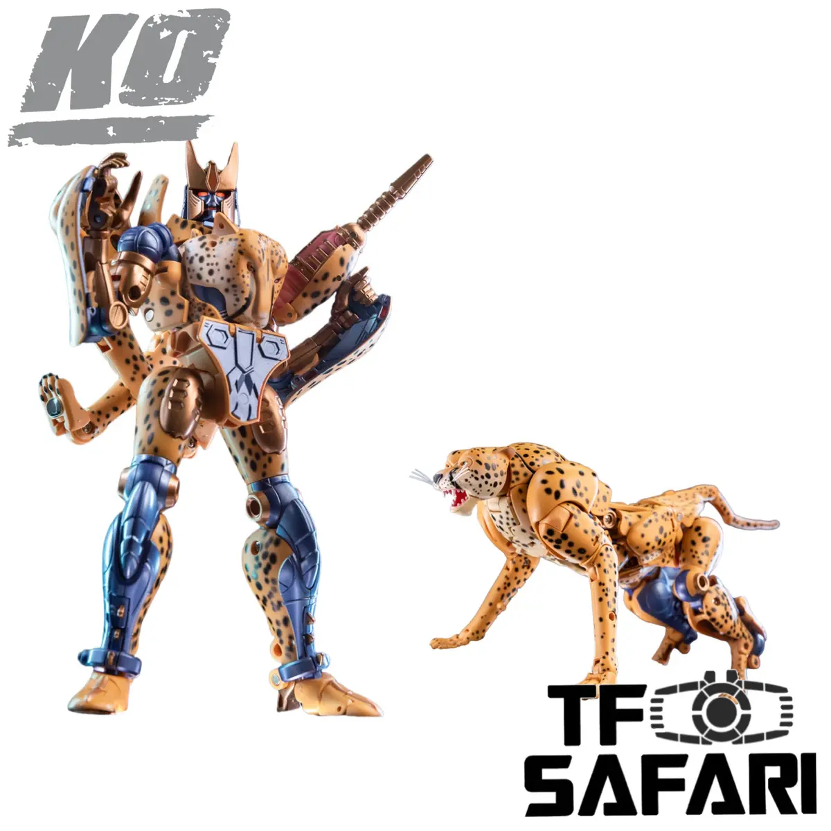 4Th Party Masterpiece Bw-11 Bw11 Mad Panther Warrior (Not Mp34 Mp-34 Beast War Cheetor) 1