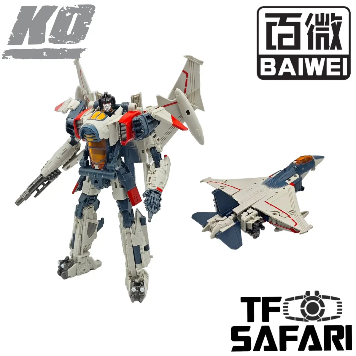 4Th Party Baiwei Bw Tw-1037 Tw1037 Ko Bumblebee Movie Studio Series Ss65 Blitzwing 17Cm / 6.7" 1