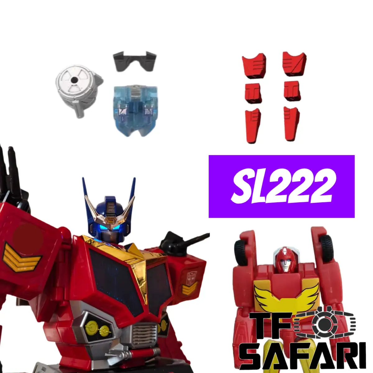 Shockwave Lab Sl-222 Sl222 Eyelights For The Thirteen Star Op Prime / Gap Fillers For The Thirteen Hot Rod Upgrade Kit 1