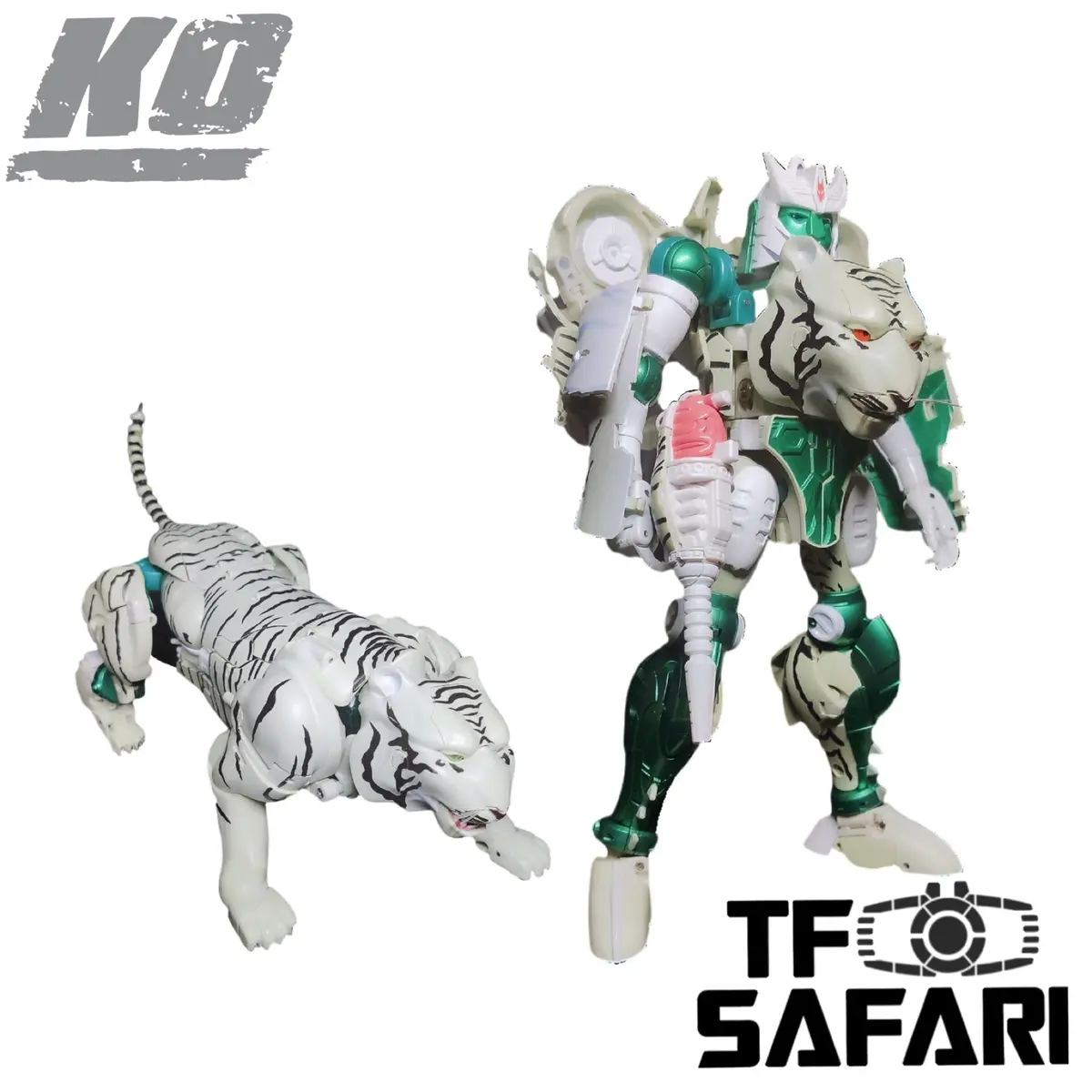 4Th Party Masterpiece Ko Bw-10 Bw10 Mp50（Beast War Tigatron）18Cm / 7" 1