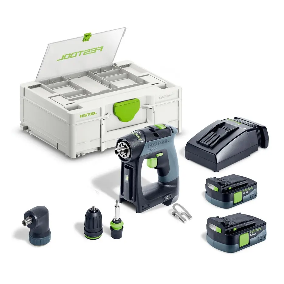 Festool Cxs 12 Cordless Drill Set 576869 1