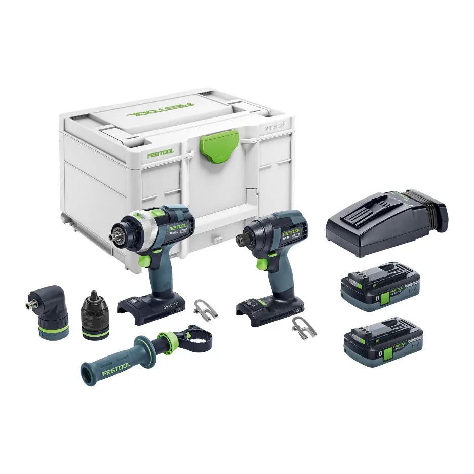 Festool Screwing/Drilling Tid 18 Hpc + Tid 18 Hpc 18/4 Combo 577616 1