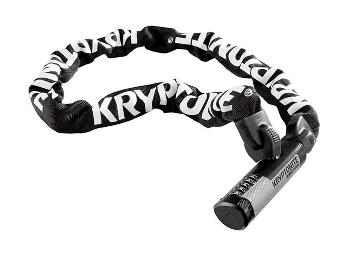 Kryptonite Kryptolok 912 Chain Lock - Combination - Black 1
