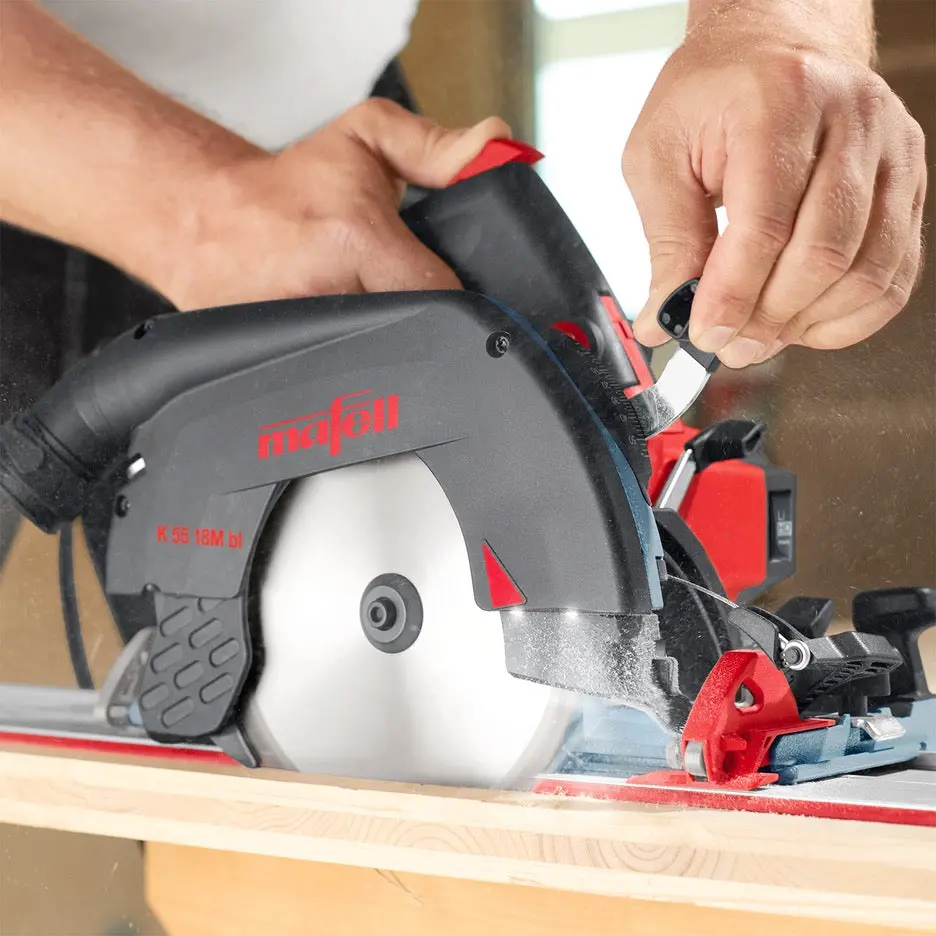 Mafell Cordless Plunge Cut Circular Saw K 55 18M Bl 91B523 2