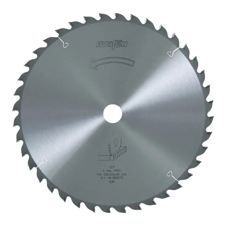 Mafell Fine Cut Circular Saw Blade For Wood 330Mm X 40T Atb With 30Mm Bore 092572 1