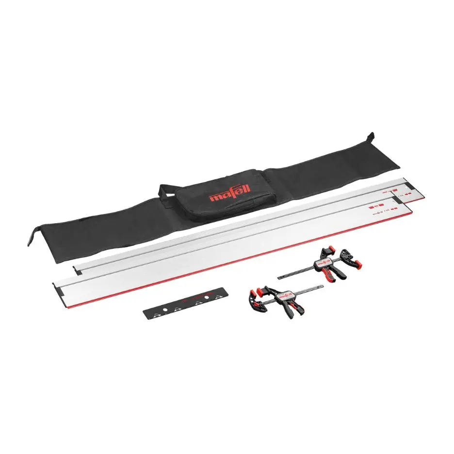 Mafell Guide Rail Set With Clamps And Bag 204805 1