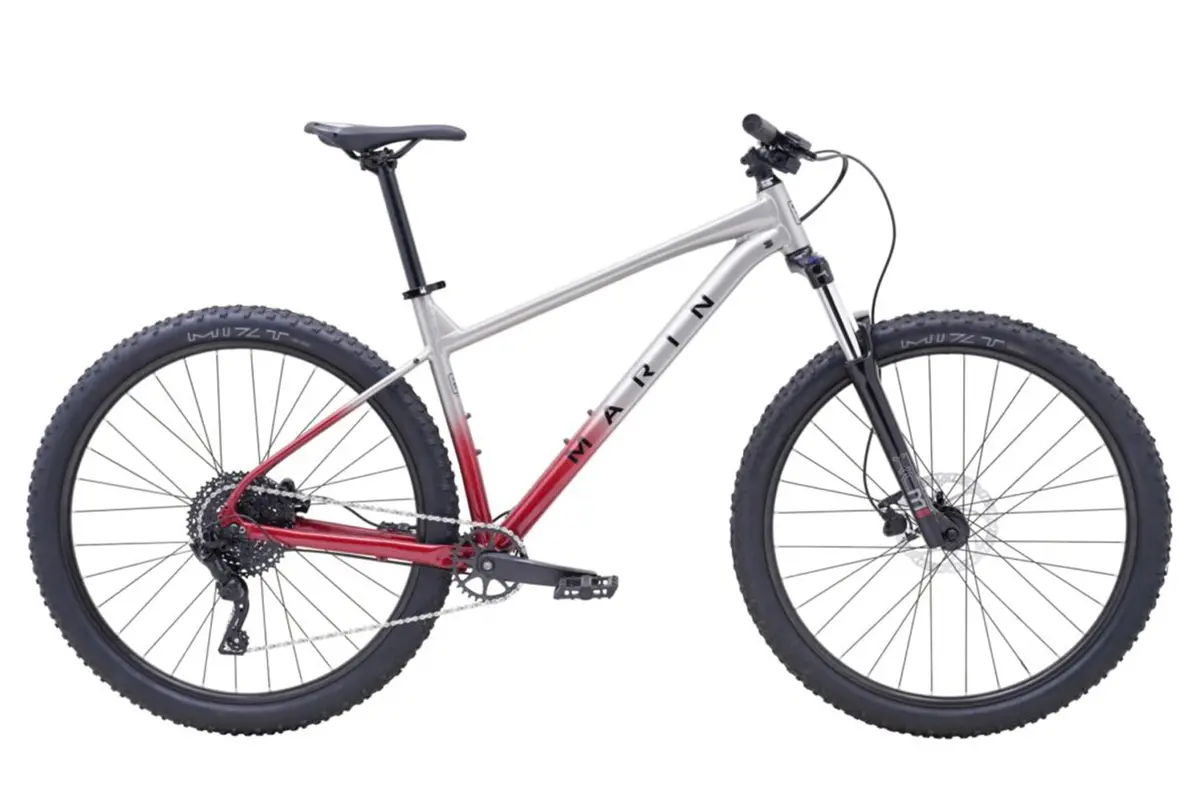 Marin Bobcat Trail 3 29 - Red-Gray - 2024 1