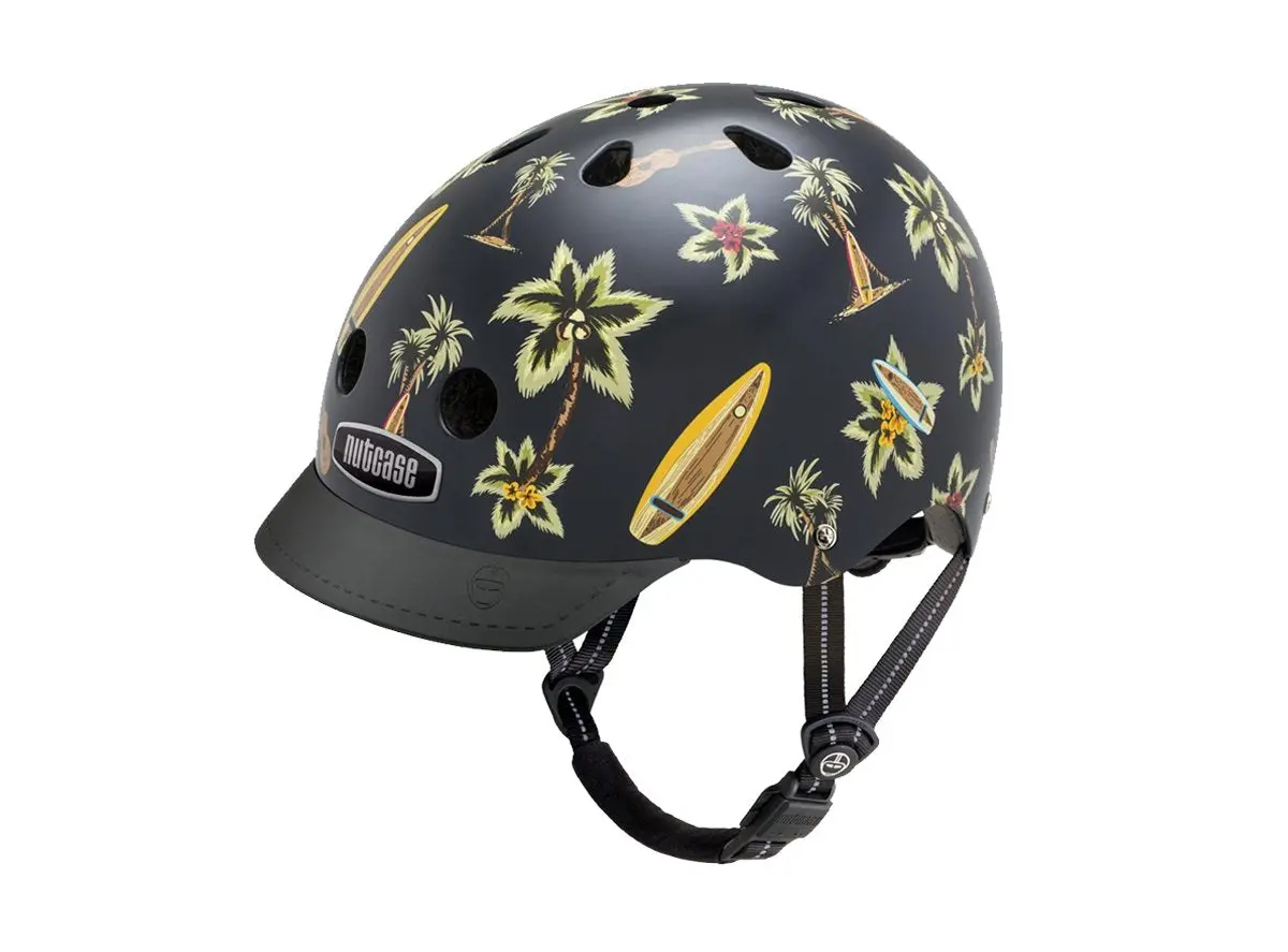 Nutcase Hawaiian Shirt Urban Helmet - Black 1