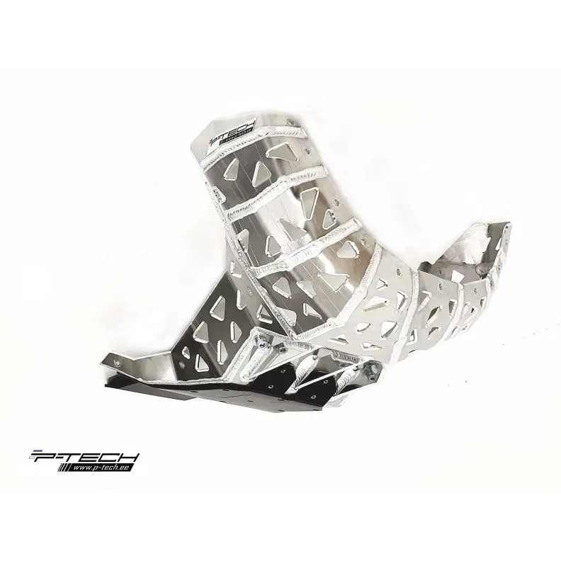 P-Tech Beta 300Rr|250Rr (19) Aluminum Skid Plate With Pipe & Linkage Guard 1