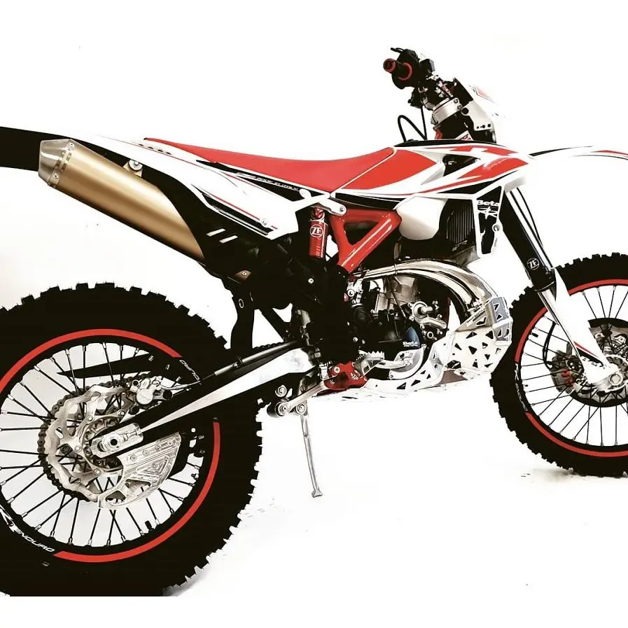 P-Tech Beta 300Rr|250Rr (20-22) Aluminum Skid Plate With Pipe Guard 2