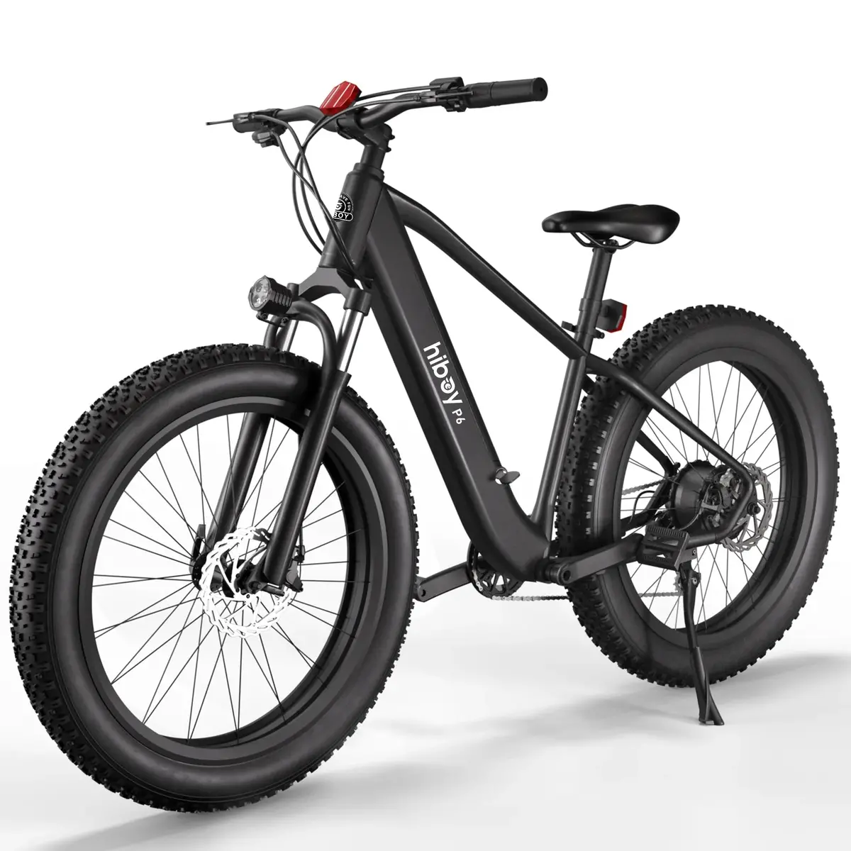 Hiboy P6 Fat Tire Electric Bike Black 1