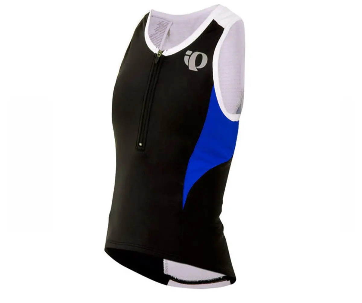 Pearl Izumi Junior Tri Singlet - Youth - Black-Electric Blue 1
