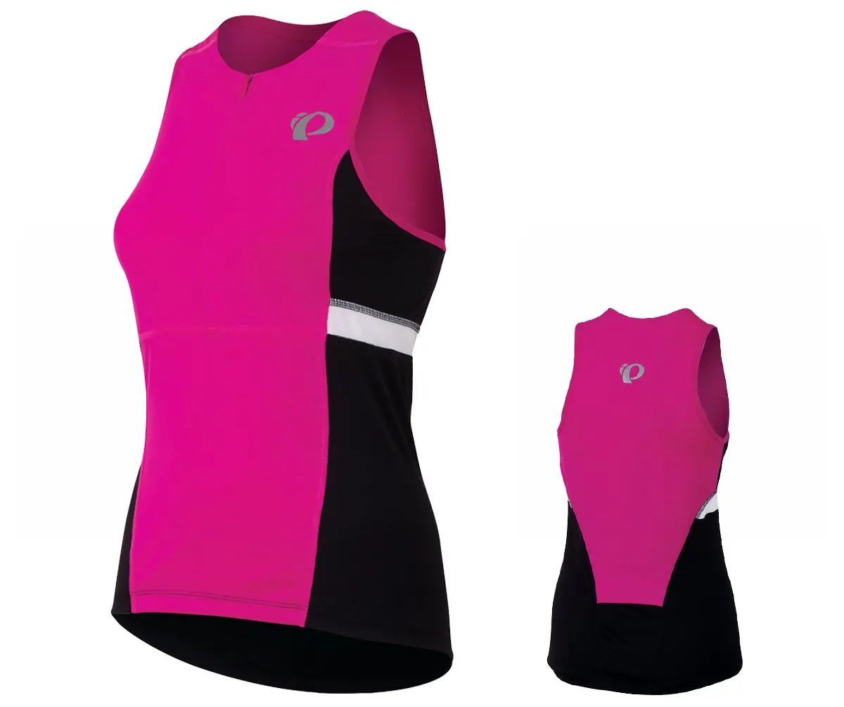 Pearl Izumi Select Tri Relaxed Sleeveless Jersey - Womens - Hot Pink 1