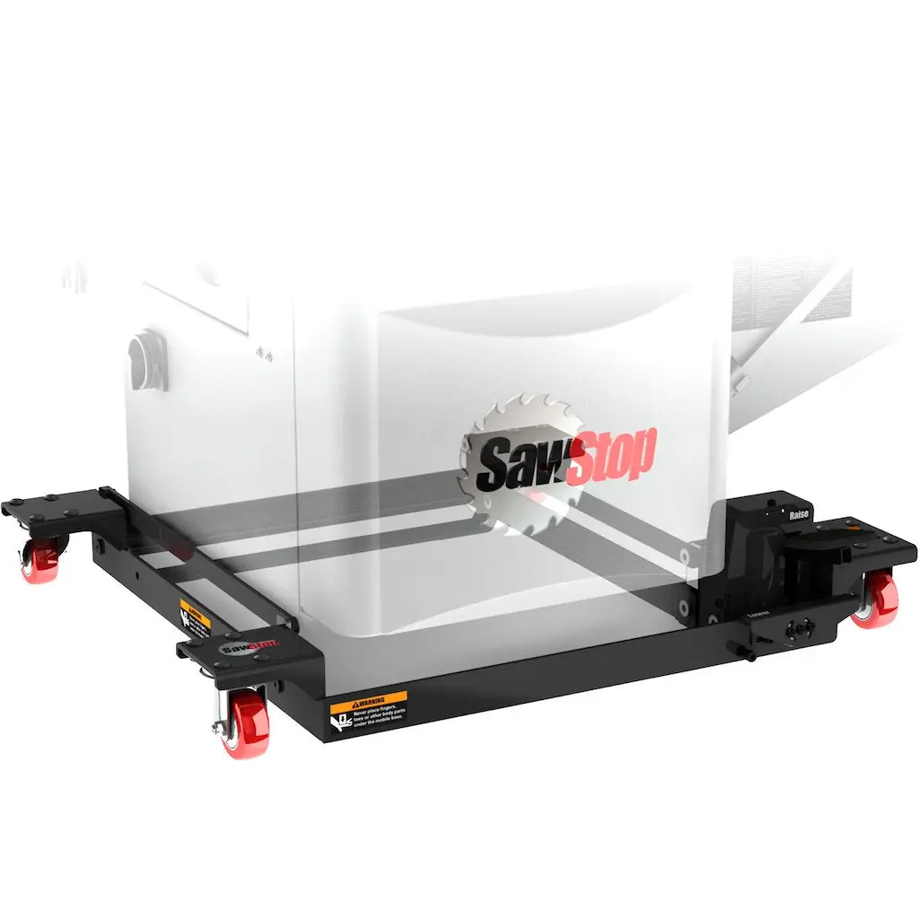 Sawstop Industrial Cabinet Saw Mobile Base Mb-Ind-000 1