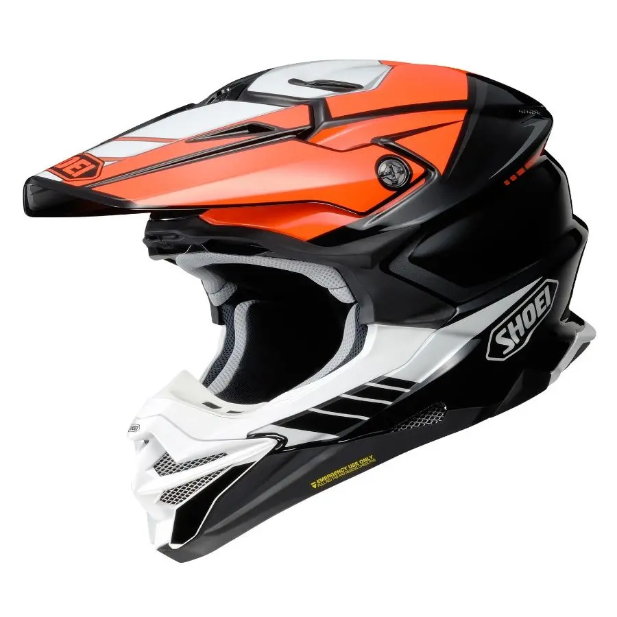 Shoei Vfx-Evo Jammer Black/Orange/White Helmet 1