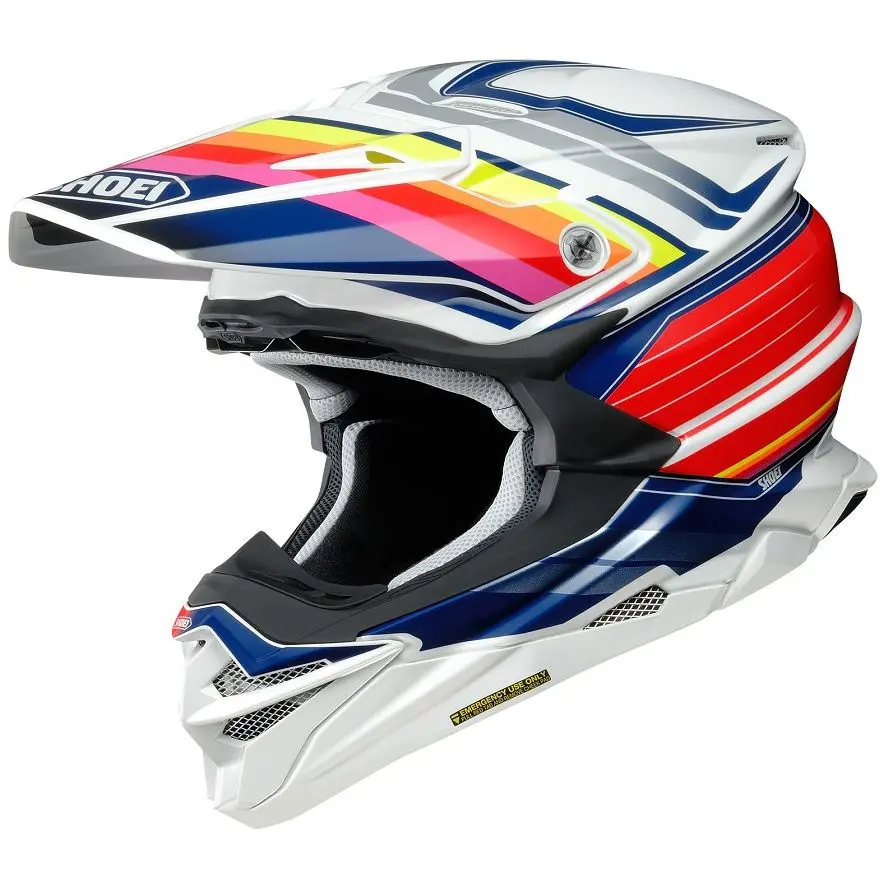 Shoei Vfx-Evo Pinnacle White/Red/Blue Helmet 1