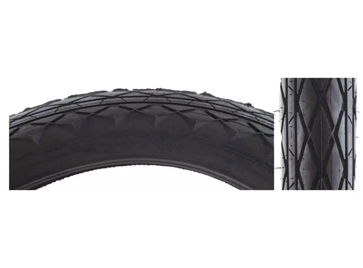 Sunlite Superdan 20" Fat Cruiser Wire Tire 1