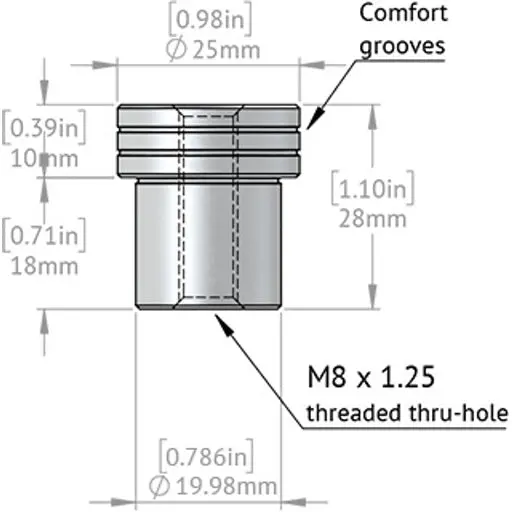Tso Doublegroove Close Fit Small Dogs Mft System Compatible 61-409 A 1