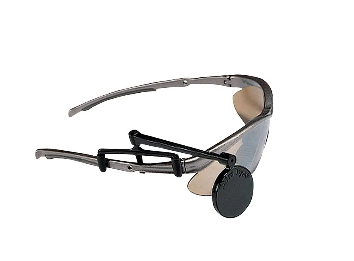 Third Eye Eyeglass Clip On Mirror - Black 1