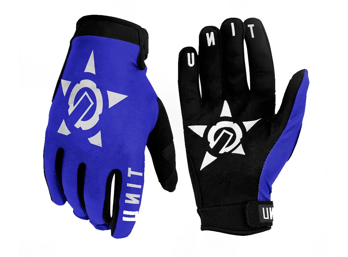 Unit Fixed Mtb Glove - Blue 1