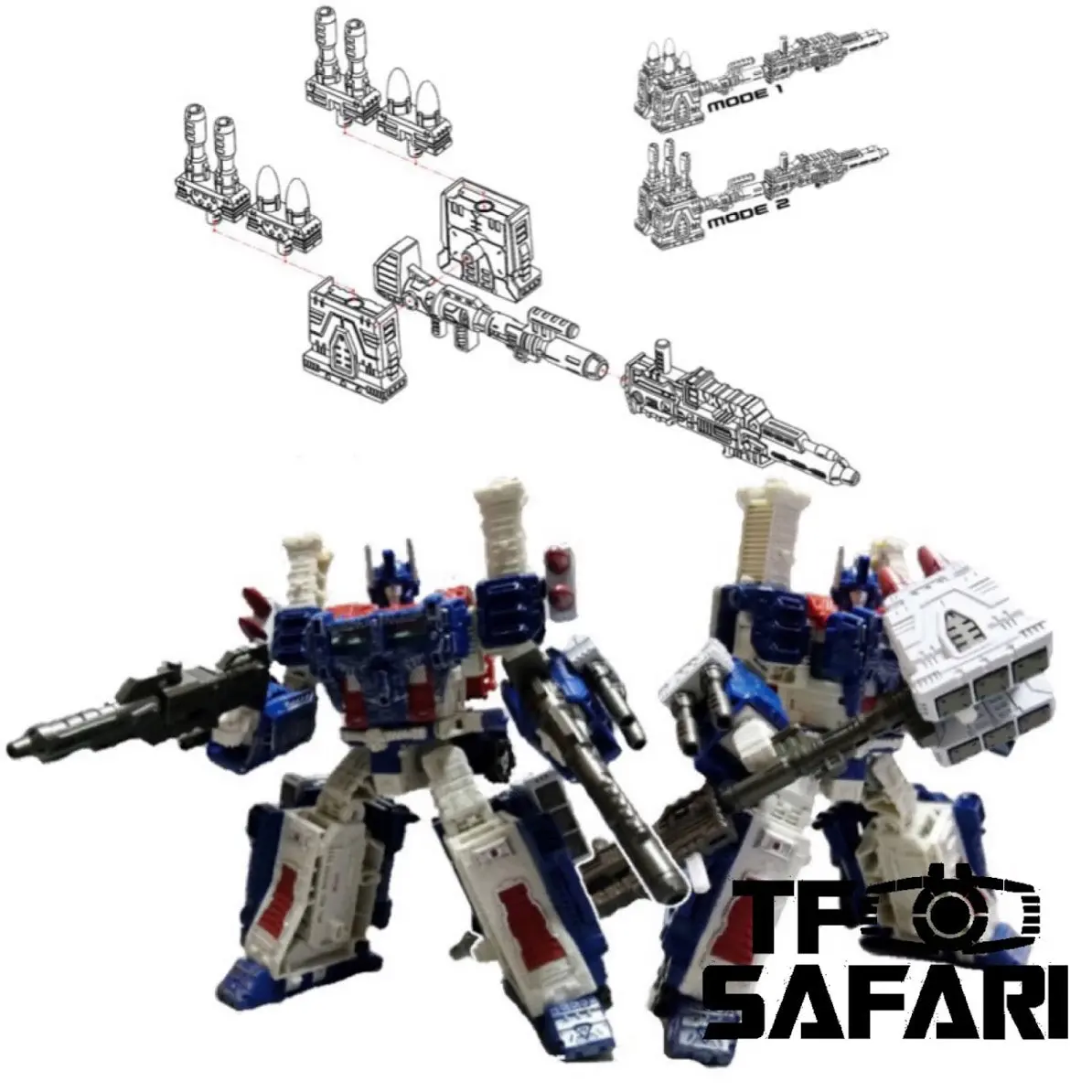 Matrix Workshop M-10B M10b Siege Ultra Magnus War Hammer Upgrade Kit 1