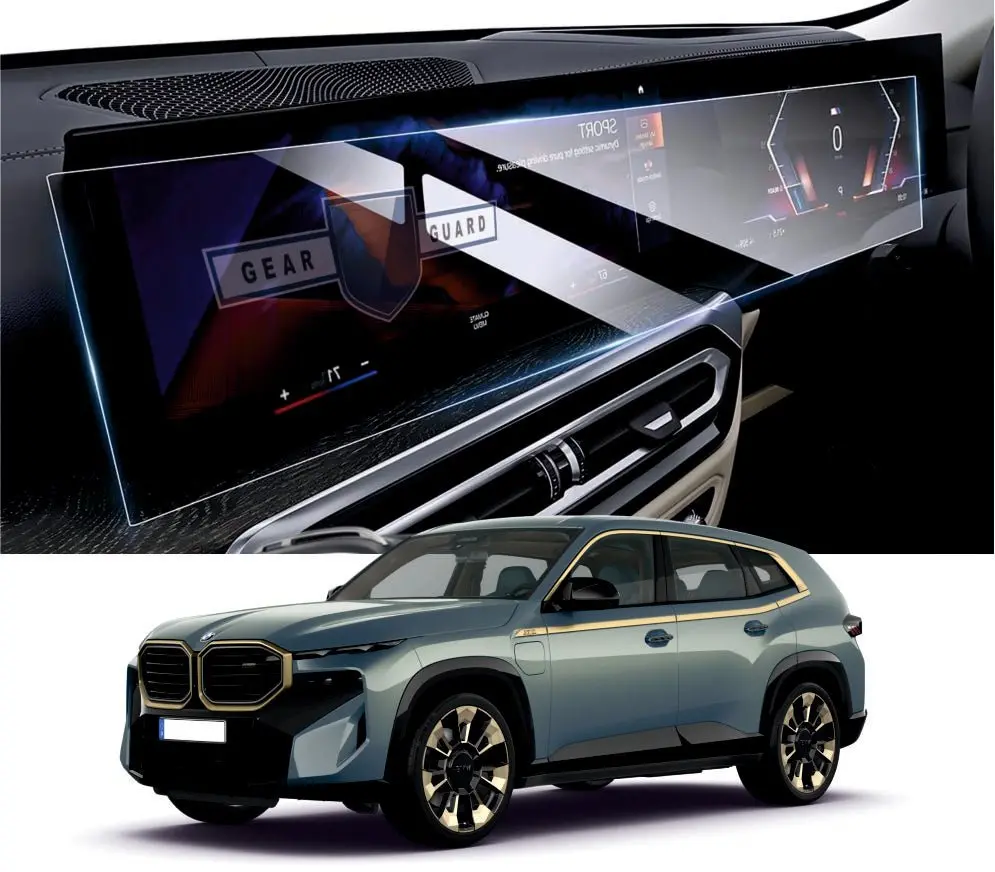 Bmw Xm Car Accessories Infotainment System Touch Screen Guard 1