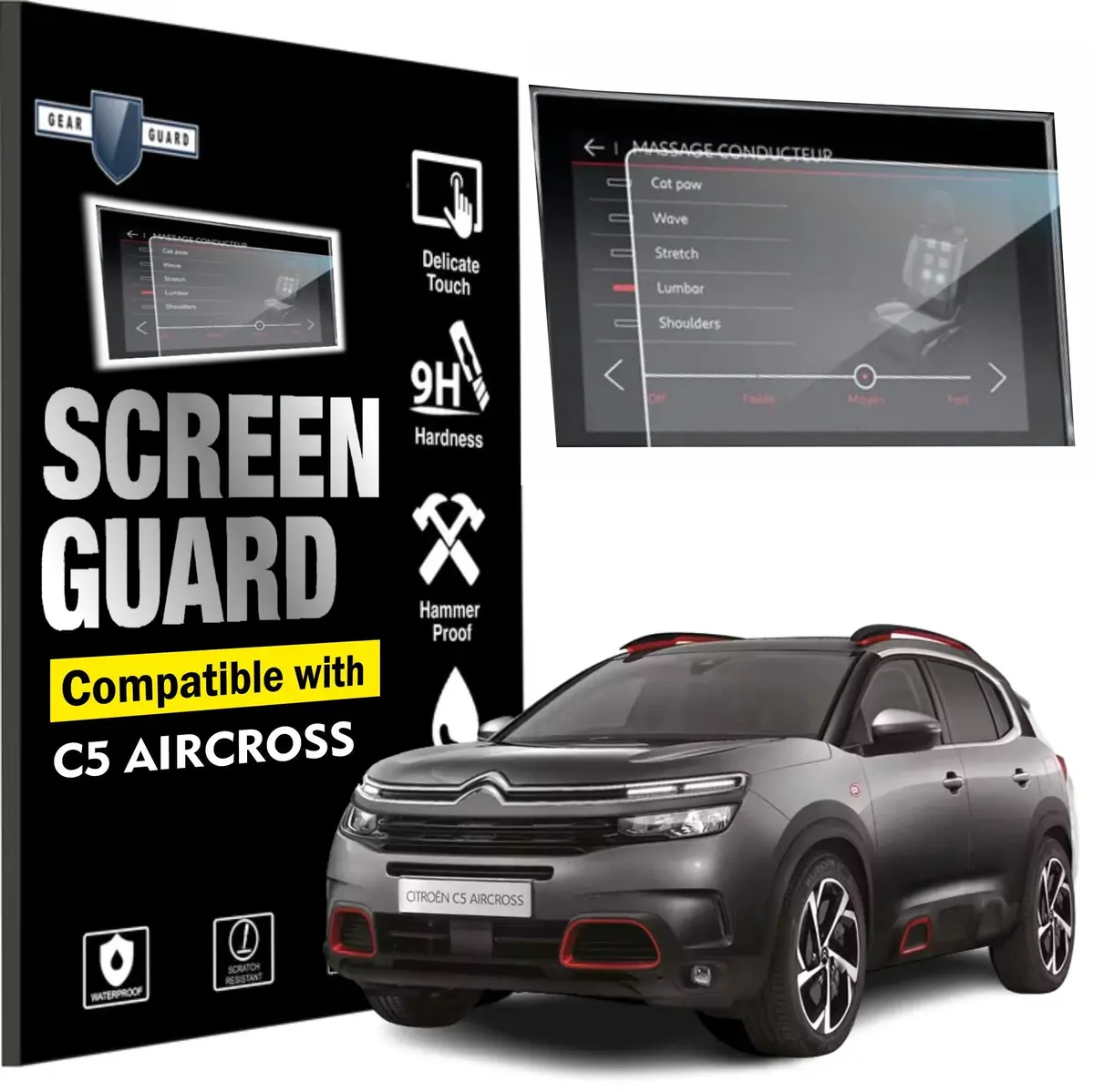Citroen C5 Aircross Accessories Touch Screen Guard 1