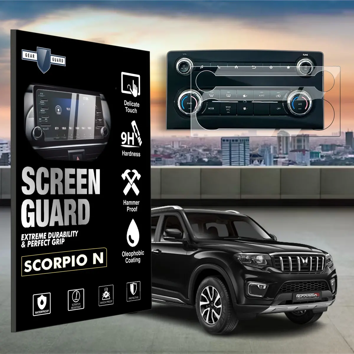 Mahindra Scorpio N Car Ac Vent Screen Guard [2022-2026] 1